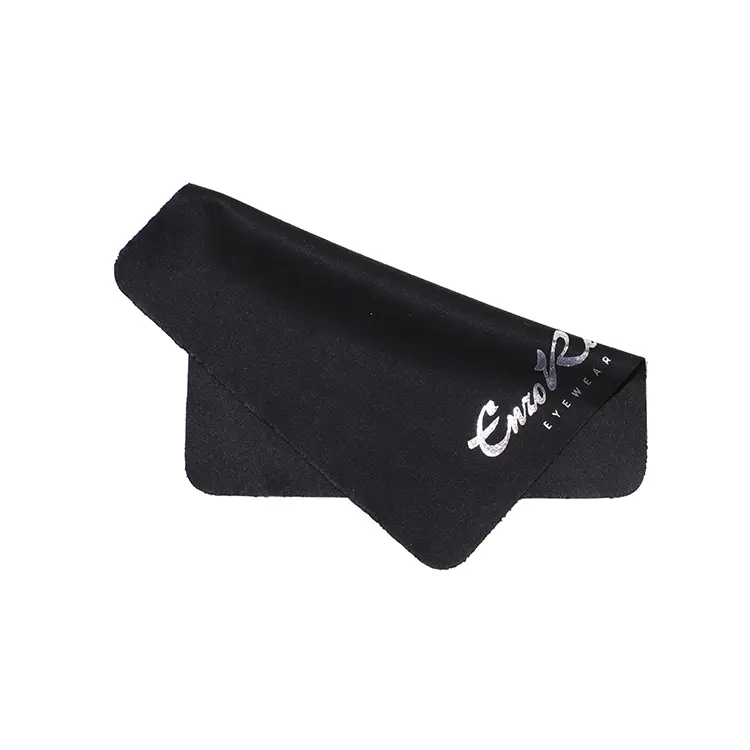 Hot stamp silver gold printing cleaning cloth for cleaning lens