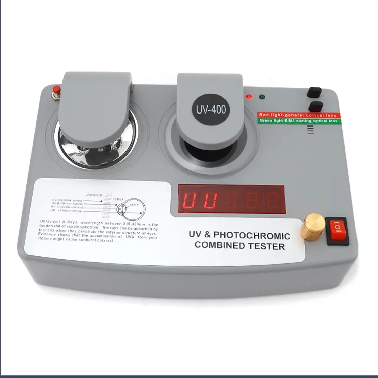 UV-sensitive all-in-one tester by Zhihe for photochromic lenses