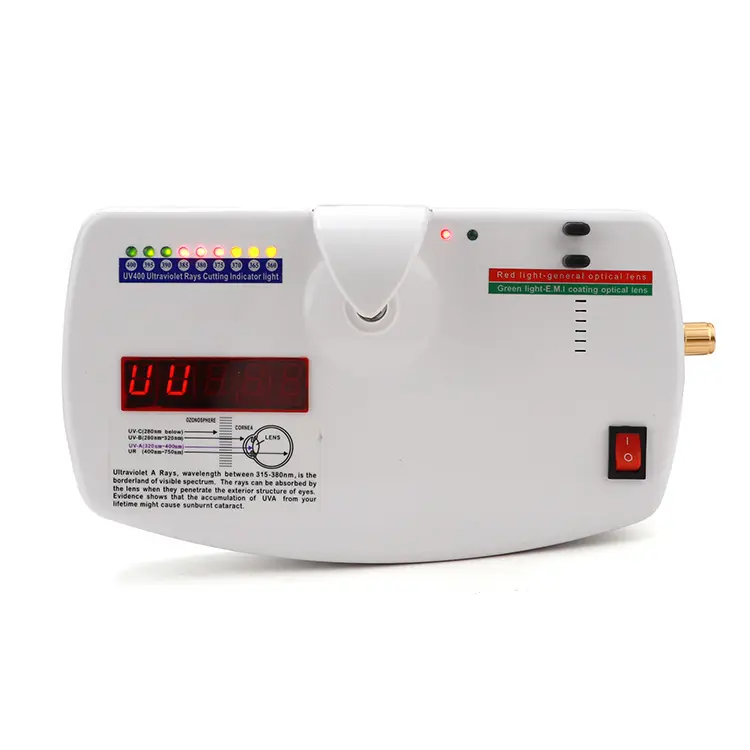 UV tester by Zhihe for lens transmittance