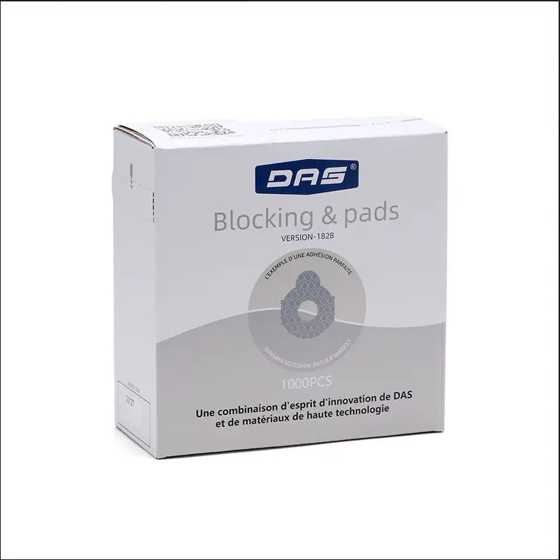 DAS 1828 lens blocking pads