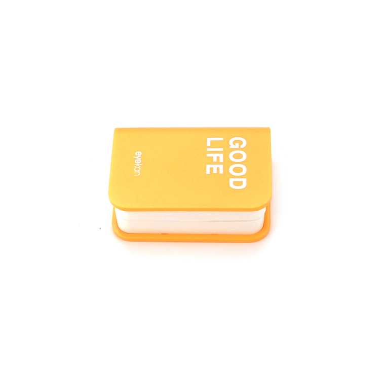 Book Shape Contact Lens Case by Zhihe for storing contact lenses