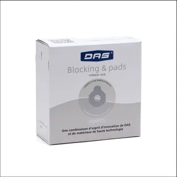 DAS 1828 lens blocking pads