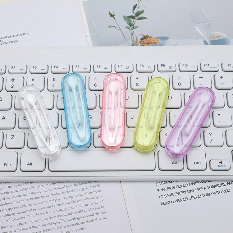 Transparent Acrylic Contact Lens Case by Zhihe for storing contact lenses