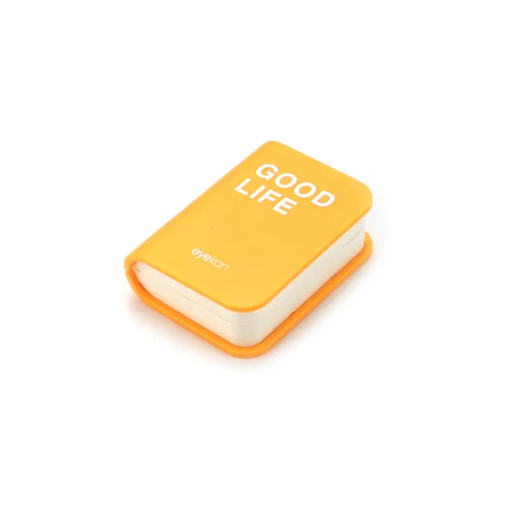 Book Shape Contact Lens Case by Zhihe for storing contact lenses