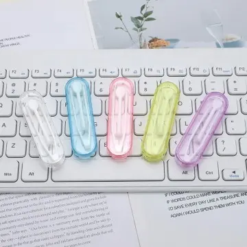 Transparent Acrylic Contact Lens Case by Zhihe for storing contact lenses