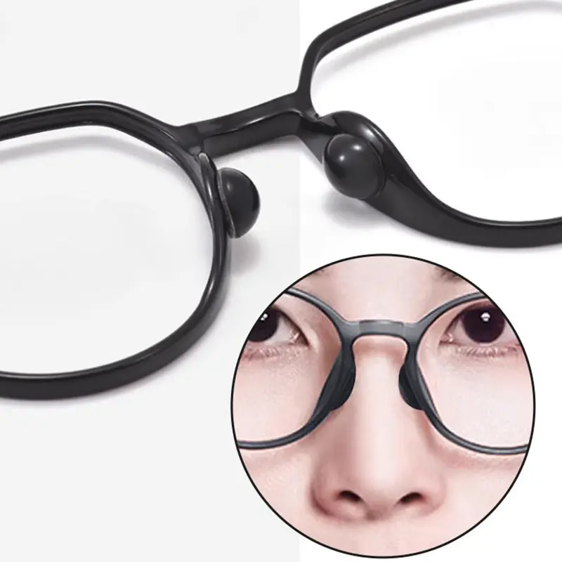 Round silicone airbag nose pad: The innovator of eyewear experience