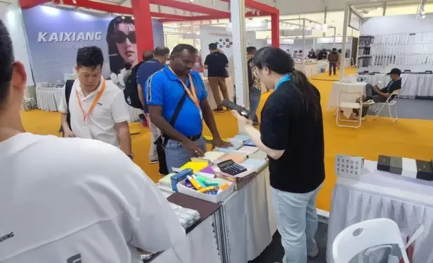 Zhihe Import and Export Trading Company in the 22nd Wenzhou International Eyewear show shine