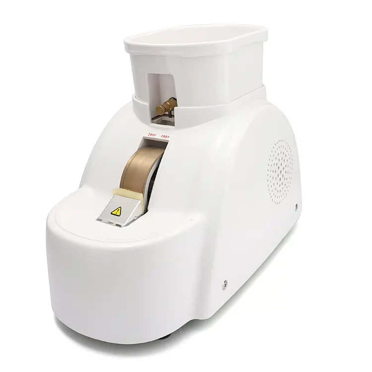 Hand-operated chamfering machine by Zhihe for lens sanding