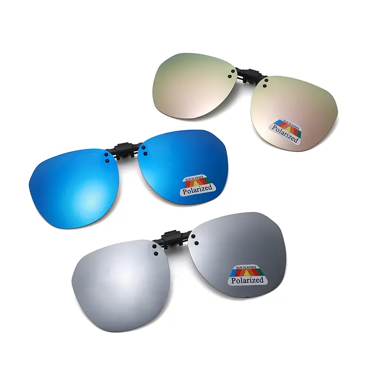 Clip-on sunglasses by Zhihe for protecting against glare