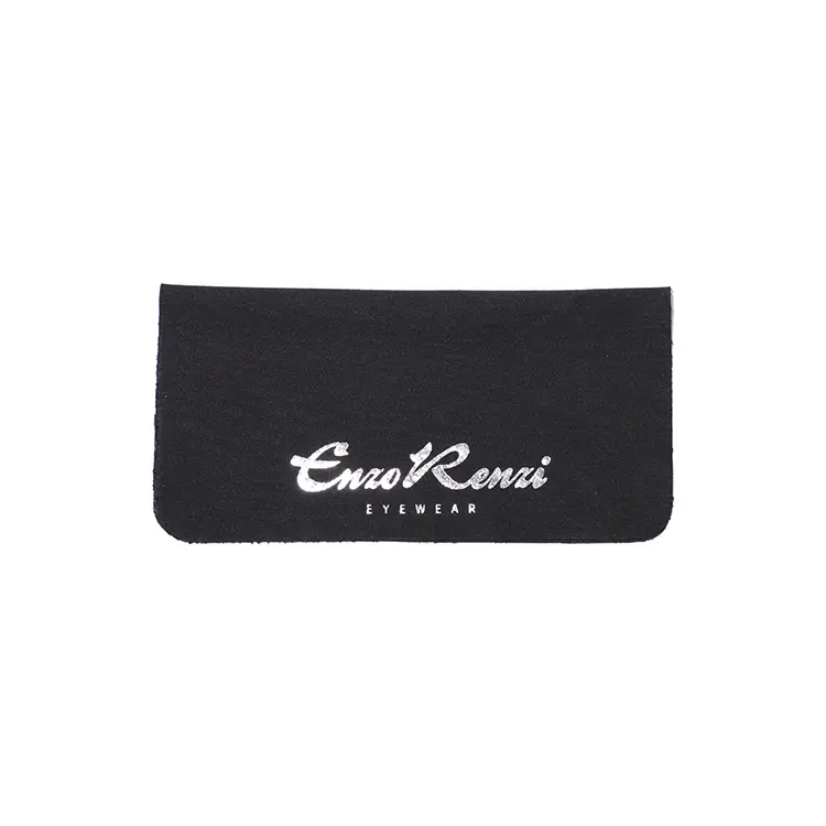 Hot stamp silver gold printing cleaning cloth for cleaning lens