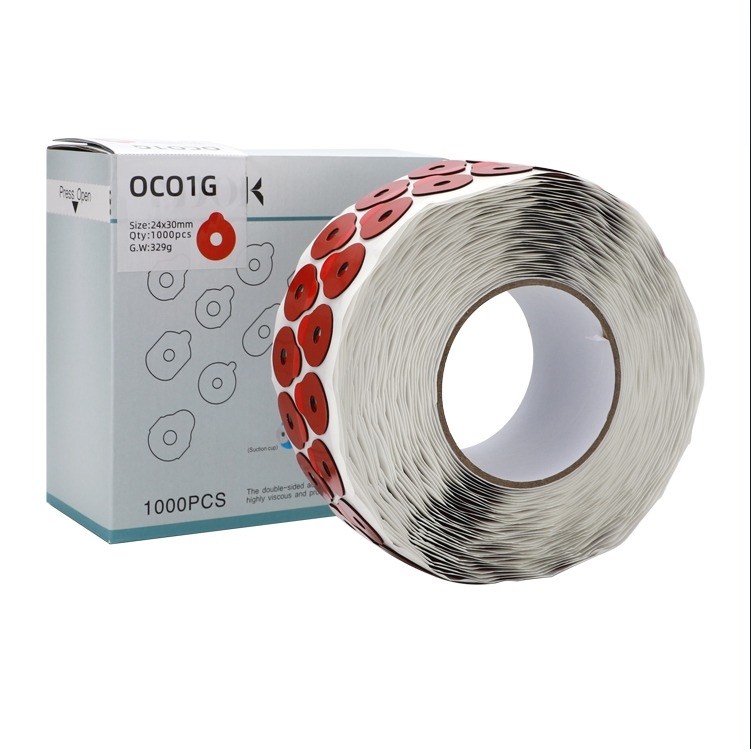lens blocking pads